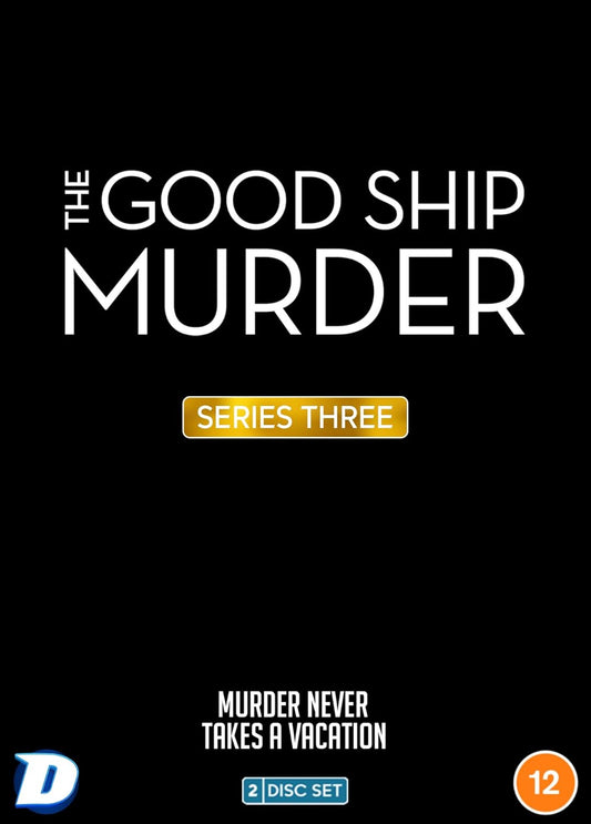 DVD cover for The Good Ship Murder Series Three with a black background.