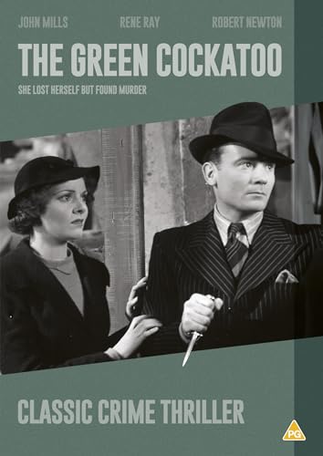 DVD cover for The Green Cockatoo featuring a man and woman in vintage clothing.