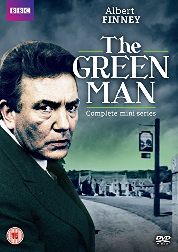 DVD cover for "The Green Man" starring Albert Finney, a moody portrait.
