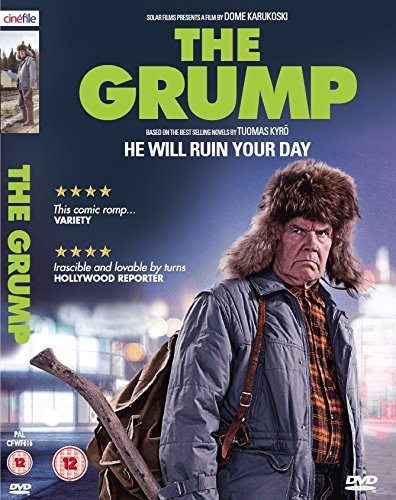 DVD cover for "The Grump" featuring a grumpy man in a fur hat.