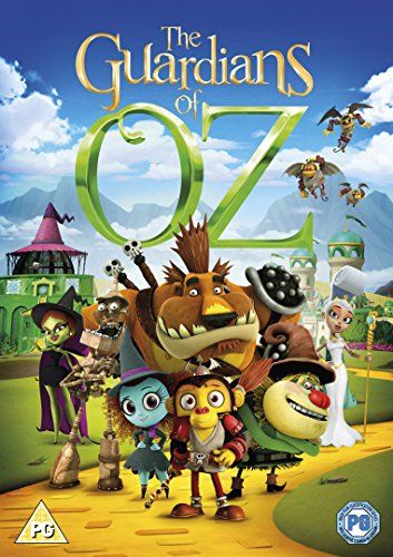 DVD cover for “The Guardians Of Oz” featuring animated characters.