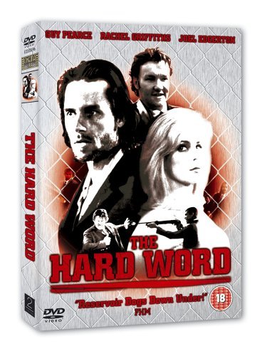 DVD cover for The Hard Word featuring Guy Pearce, Rachel Griffiths, and Joel Edgerton.