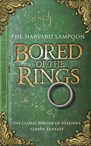 Green book cover with gold lettering, a ring, and ornate gold flourishes.