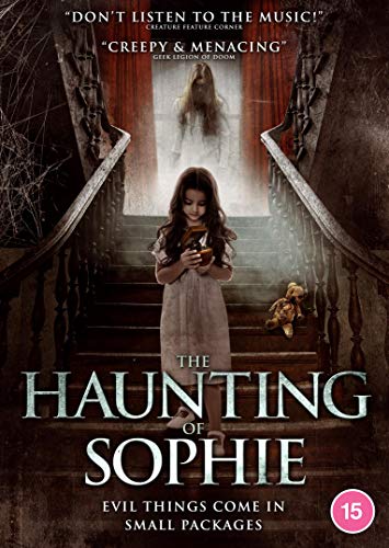 DVD cover for "The Haunting of Sophie" featuring two young girls.
