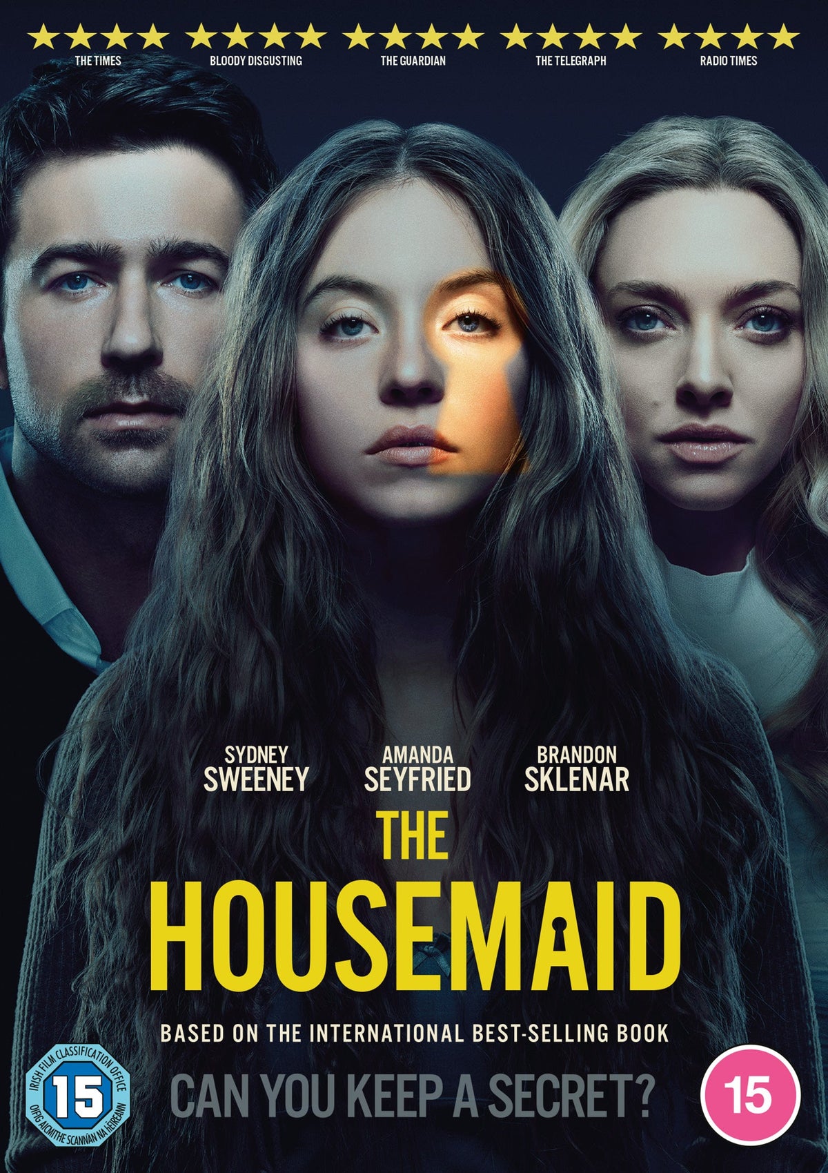 DVD cover for "The Housemaid" featuring two actors with intense expressions.