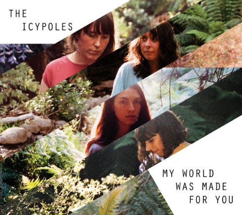 CD cover featuring four portraits of women amidst lush greenery.