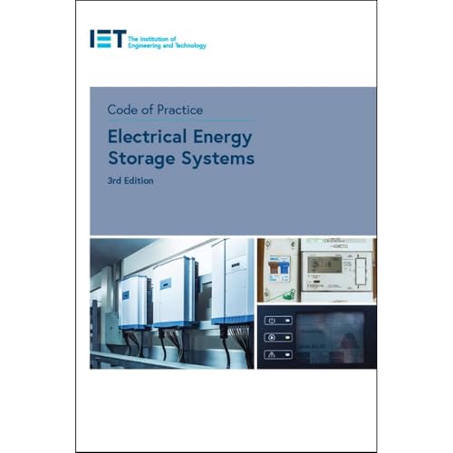 Book cover: "Code of Practice for Electrical Energy Storage Systems," 3rd edition.