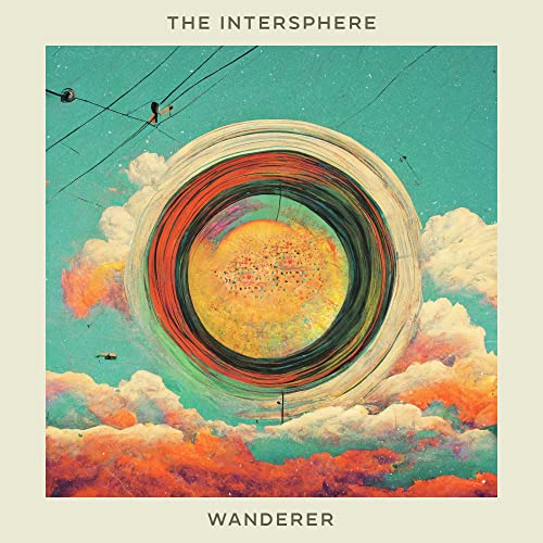 Album cover: colorful concentric circles above clouds, with small birds.