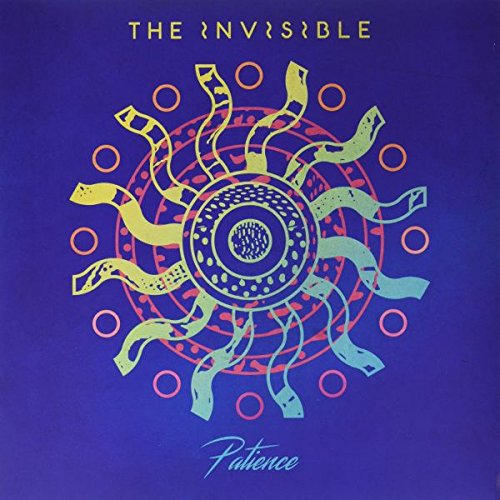 Vinyl record cover for The Invisible’s “Patience” with abstract sun design.