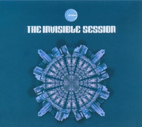 CD cover: teal background with geometric shapes and white text.