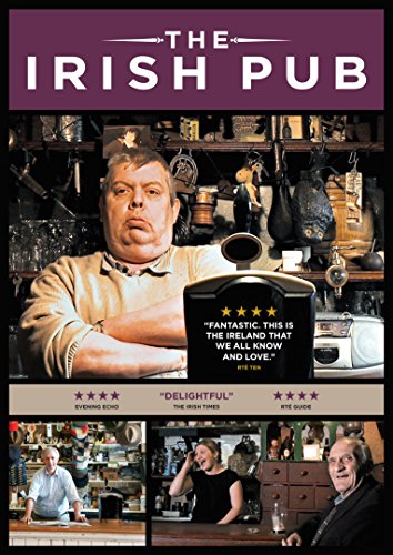 DVD cover for "The Irish Pub" featuring a pub owner and bar details.