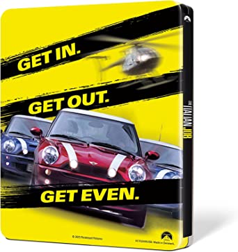 THE ITALIAN JOB (2003) 4K+BD STEELBOOK [BLU-RAY]
