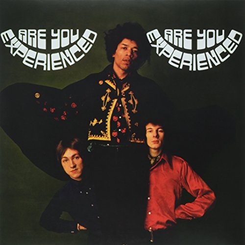 Jimi Hendrix Experience album cover featuring Hendrix and bandmates.