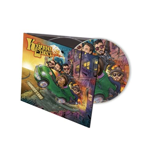 CD case and disc for "The Karma Effect - Promised Land" album.