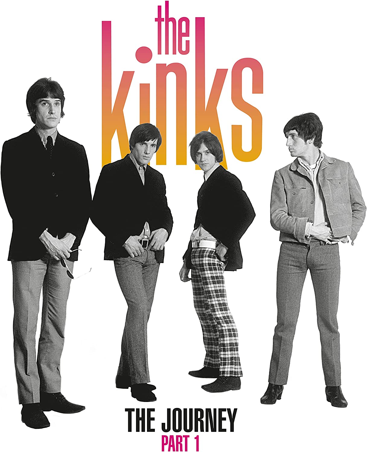"The Kinks - The Journey - Part 1" CD cover featuring four band members.