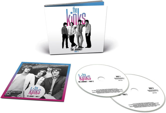 The Kinks The Journey Part 2 CD set including case, booklet, and two discs.