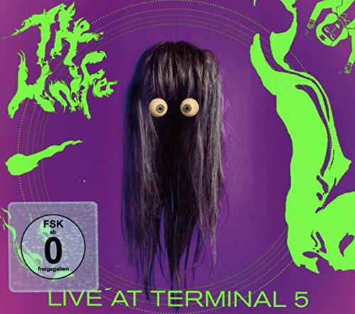 Album cover for The Knife: a figure with long hair and large eyes.