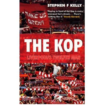 Book cover featuring a crowded football stadium and the title "The Kop.