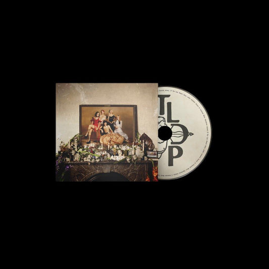 CD cover for The Last Dinner Party’s “Prelude To Ecstasy,” featuring women.