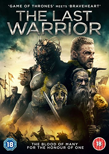 DVD cover for "The Last Warrior" featuring armored warriors and battle scene.