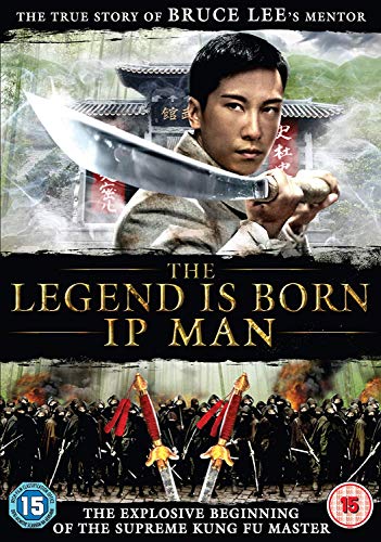 DVD cover for “The Legend Is Born: Ip Man” featuring a martial artist.