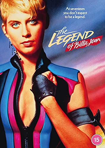 DVD cover for "The Legend of Billie Jean" featuring Helen Slater.