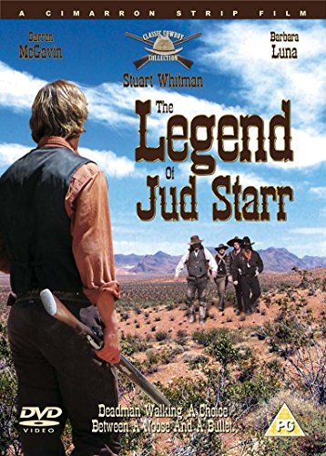 DVD cover for "The Legend of Jud Starr," a Western film with cowboys.