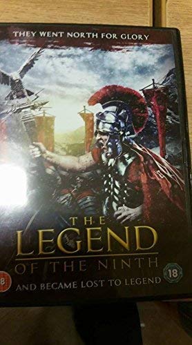 DVD cover for "The Legend of the Ninth" featuring a Roman soldier.