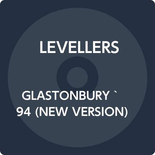 Psychedelic album cover for The Levellers’ Glastonbury ’94 repress vinyl.