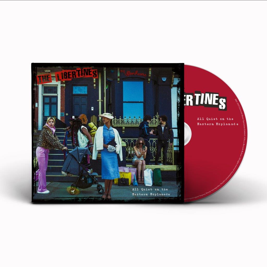 CD cover for The Libertines’ “All Quiet On The Eastern Esplanade.”