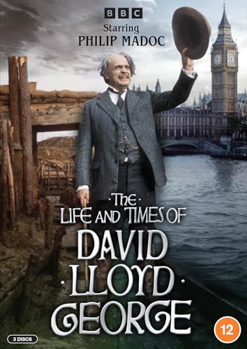 DVD cover featuring Philip Madoc as David Lloyd George with Big Ben.