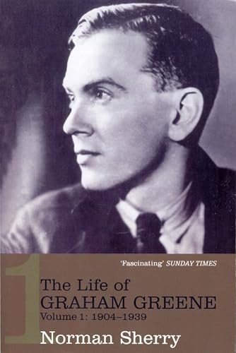 Book cover featuring a black and white portrait of Graham Greene.