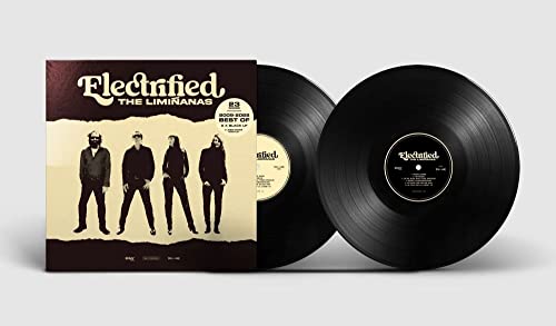 “Electrified” vinyl record by The Limiñanas, featuring a band portrait.