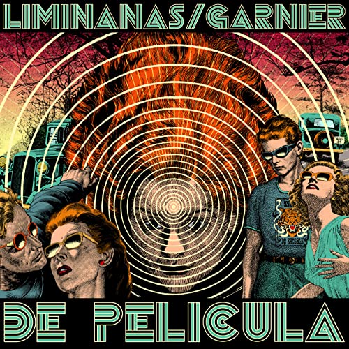CD case with Laurent Garnier and Limiñanas names, likely featuring a film-inspired design.