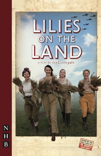 Book cover: four women with farm tools, planes in sky.