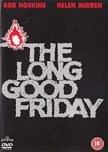 DVD cover for "The Long Good Friday" with fiery graphic and title.