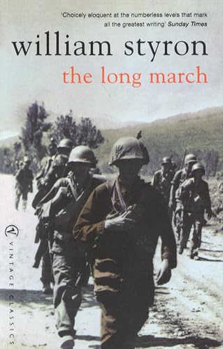 Book cover: soldiers marching on a road, titled "The Long March".