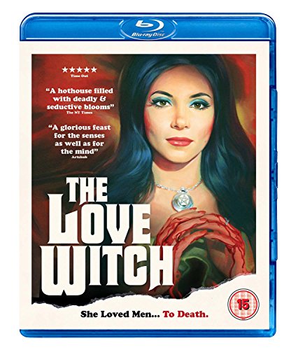 Blu-ray cover art featuring a woman with dark hair and blood-stained hands.