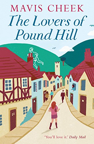 Book cover: illustrated village street scene with figures, titled “The Lovers of Pound Hill.”