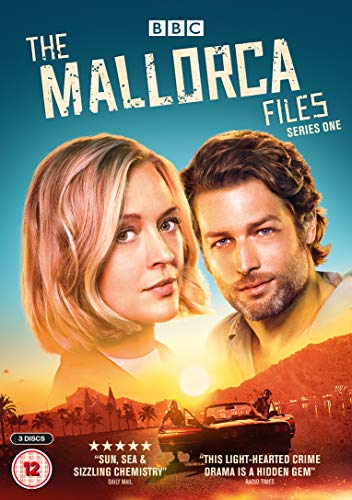 DVD cover art for The Mallorca Files Series 1 featuring two lead actors.