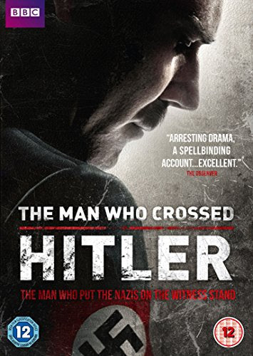DVD cover for The Man Who Crossed Hitler featuring a man's profile and swastika.