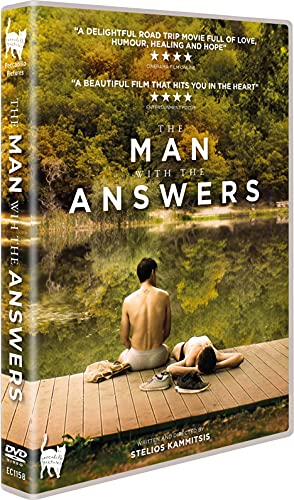 DVD cover showing two men sitting on a wooden dock by a lake.