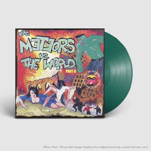 Vinyl record of The Meteors’ “Vs. The World Part II” album.