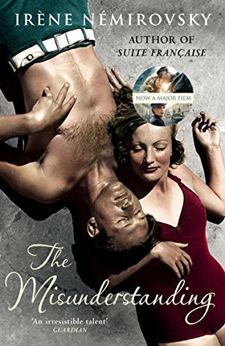 Book cover: “The Misunderstanding” with a dramatic image of two people embracing.