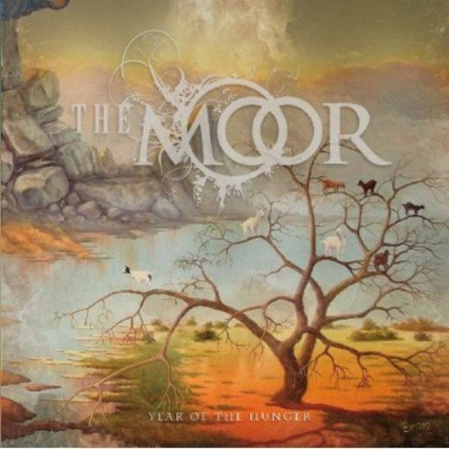 CD cover for "The Moor - Year Of The Hunger" with painted landscape.