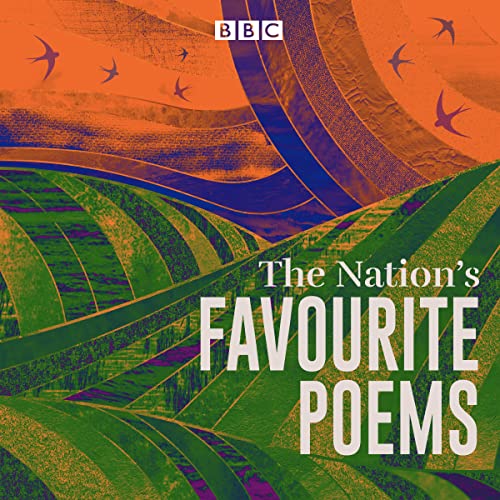 Book cover: “The Nation’s Favourite Poems” with birds and landscape.