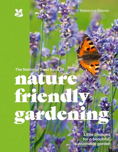 Book cover with lavender, a butterfly, and large white text.