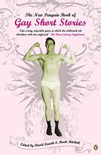 Book cover: vintage photo of a man flexing, pink background, text title.
