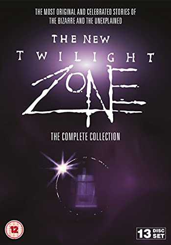 DVD cover for "The New Twilight Zone: The Complete Series" with a glowing doorway.