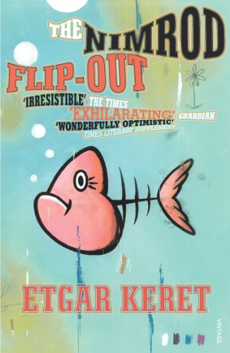 Book cover with illustrated pink fish skeleton and bold title text.